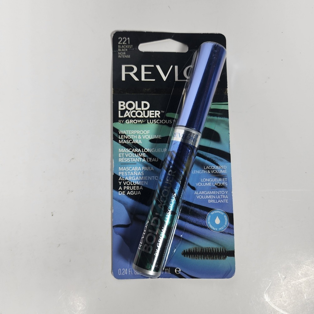 Revlon Bold Lacquer by Grow Luscious Mascara 221 Blacket Black